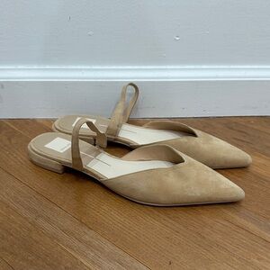 Dolce Vita Kanika Tan Suede Flats